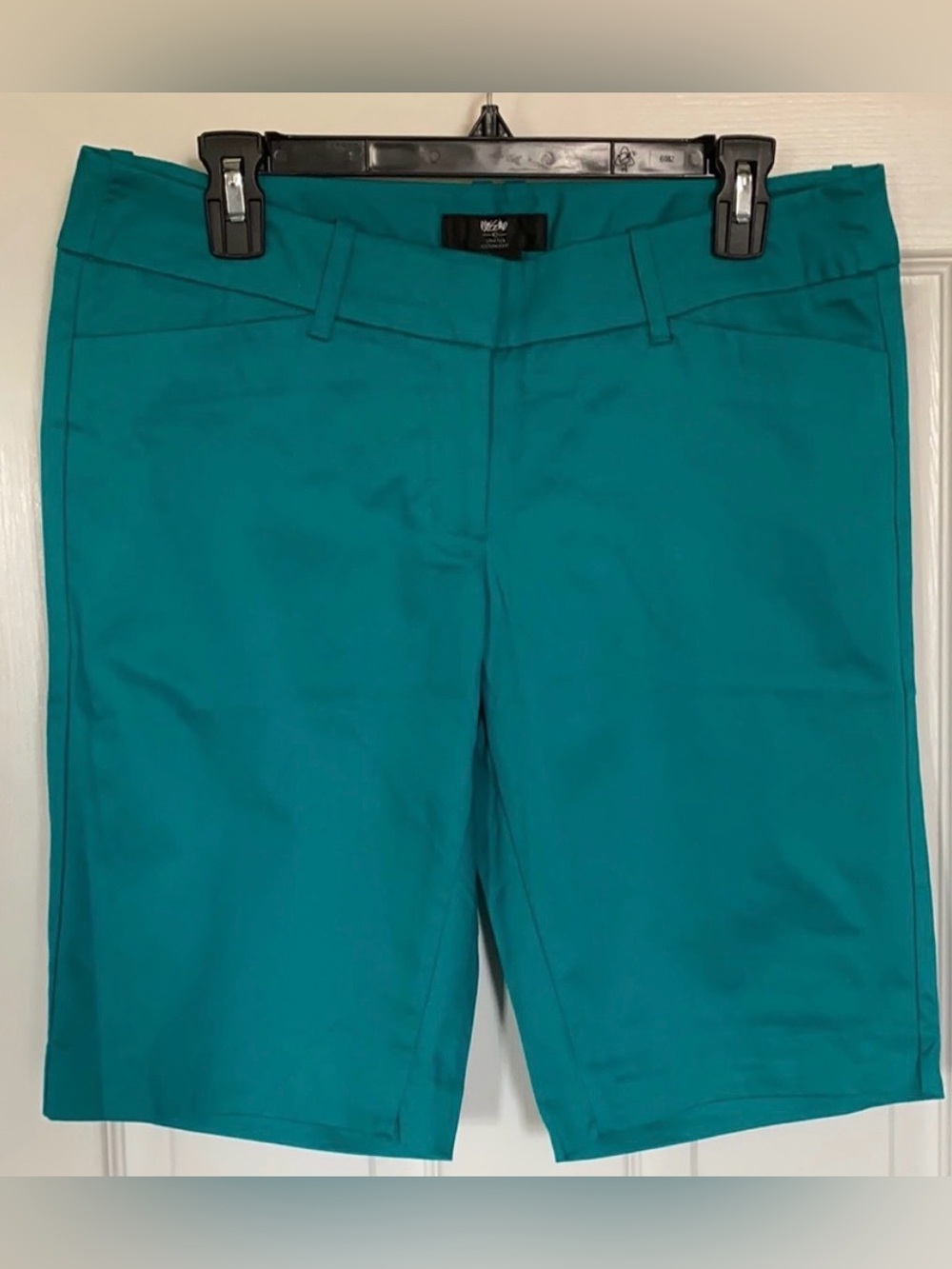 Mossimo Teal Bermuda Shorts Sz 8